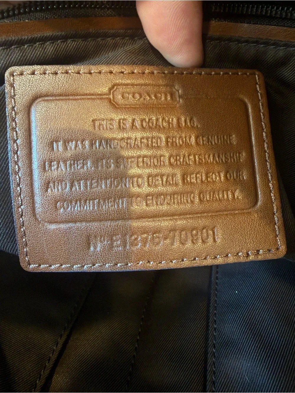 Vintage - Coach leather Bleeker briefcase 70901